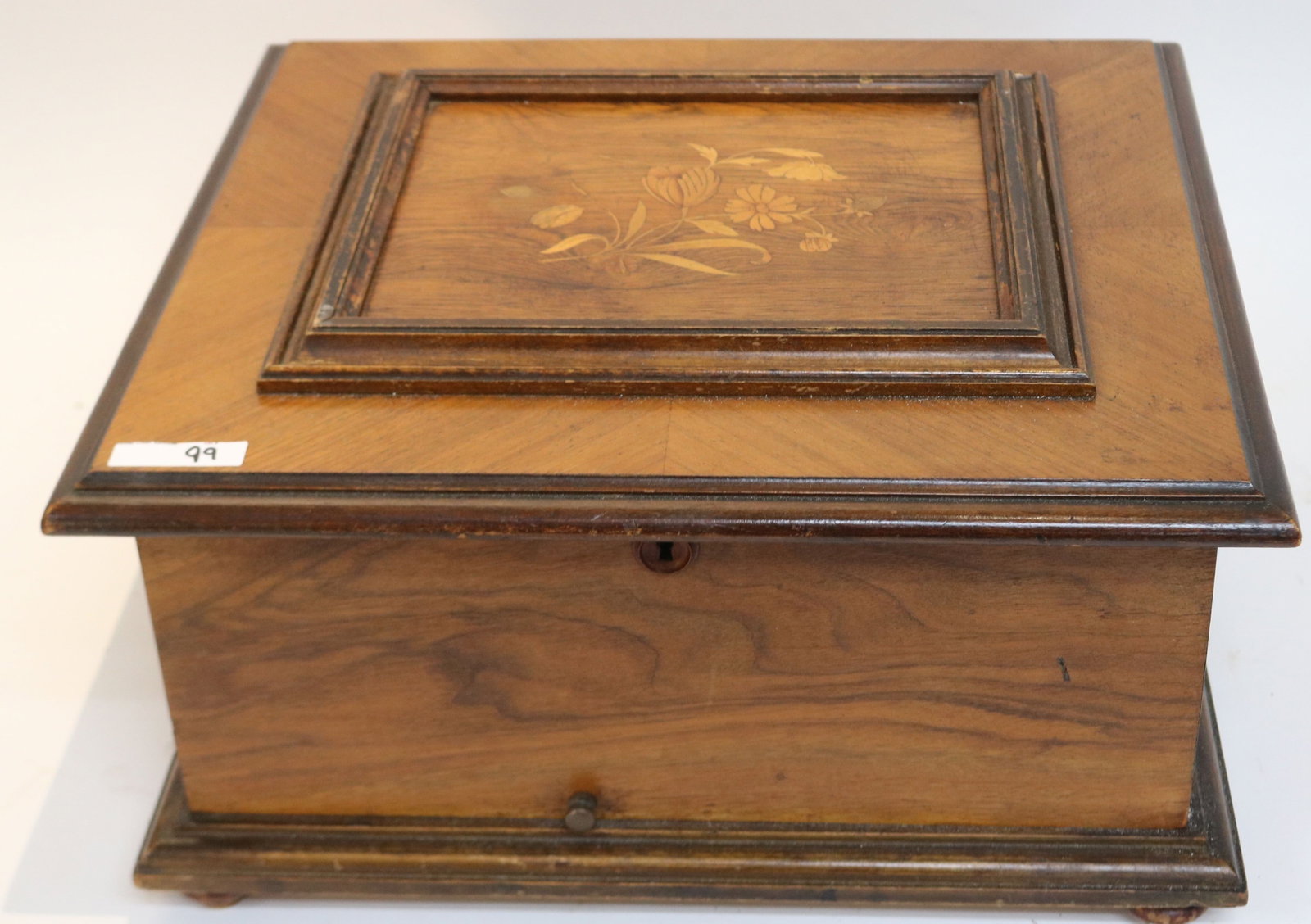 POLYPHON DISC MUSIC BOX, SINGLE COMB IN GOOD - 5