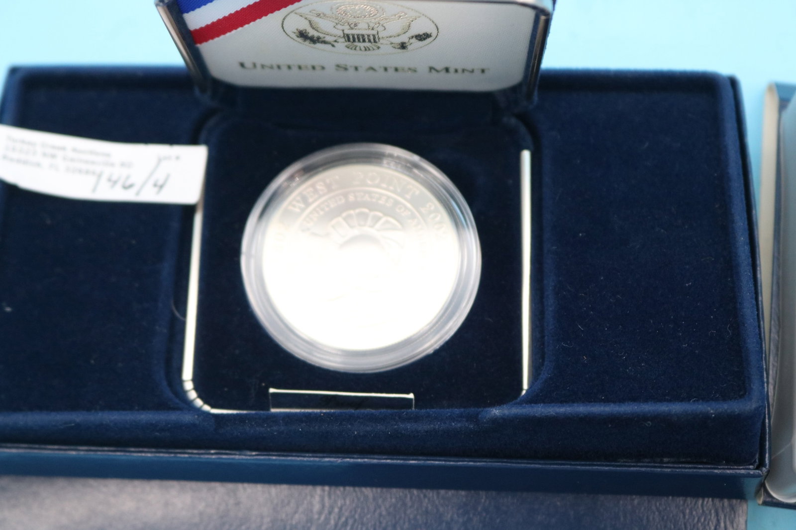 4 C.S. SILVER COINS, 3 COMMEMORATIVE SILVER - 2