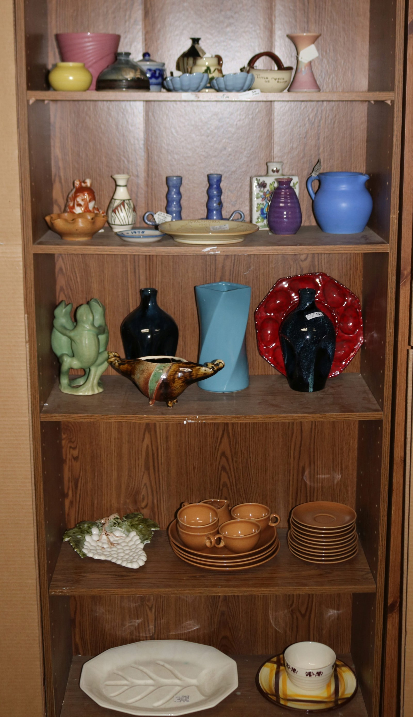 CASE LOT OF 50 PCS. OF ART & OTHER POTTERY, (1 of 4)