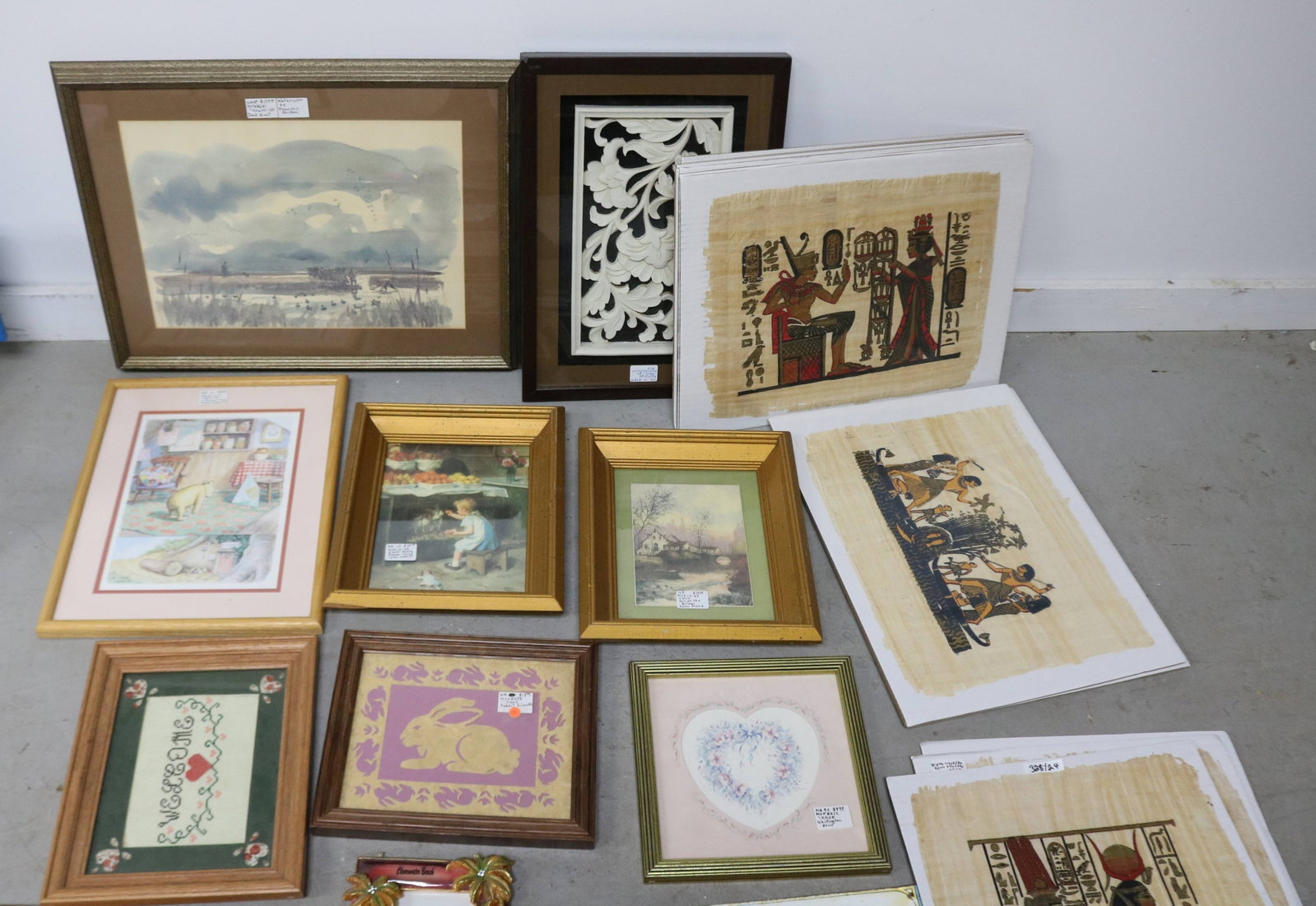 24 MISC. FRAMED & UNFRAMED PICTURES - 2