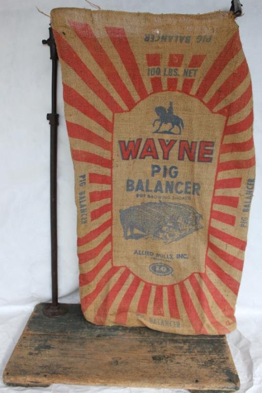 COUNTRY STORE FEED BAG HOLDER,