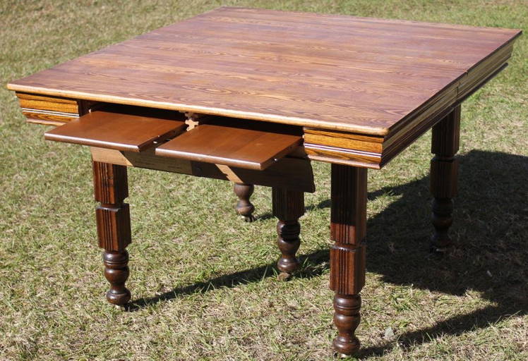 Victorian Ash Dining Table By