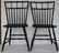 PAIR OF 19TH C. BIRDCAGE WINDSOR SIDE CHAIRS