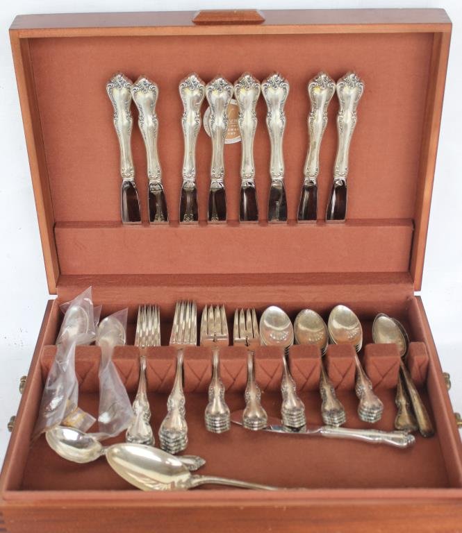 Current price of sterling hotsell silver flatware per ounce