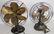 TWO ELECTRIC FANS, TO INCLUDE