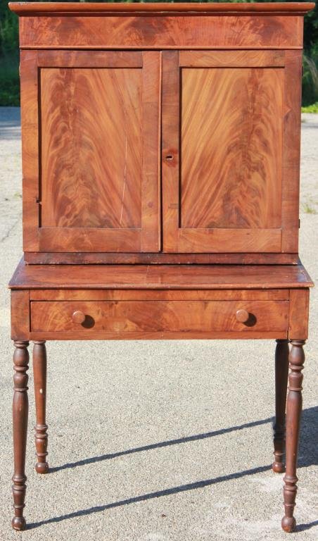 19TH C. MAHOGANY PLANTATION DESK, (1 of 1)