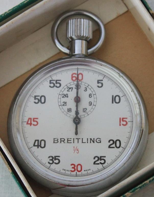 BREITLING WORKING STOP WATCH: SEE PHOTO