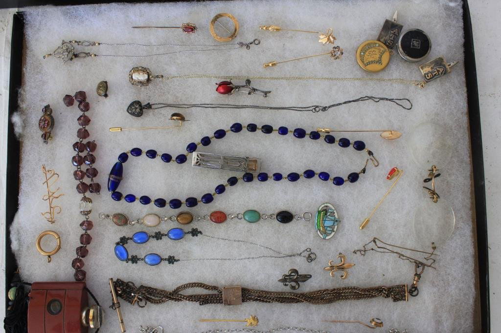 LOT OF VICTORIAN AND OTHER COSTUME JEWELRY TO INC. (1 of 1)