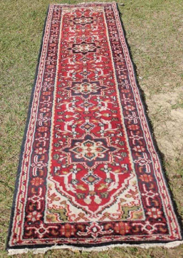 RUG #843, 2' 7" X 12' 1" HERIZ: SEE PHOTO