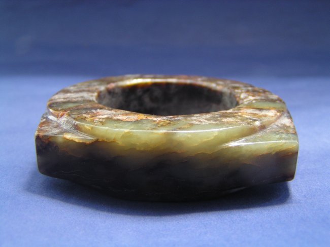 A Very Rare Jade Cong. Western Zhou dynasty. (1 of 4)