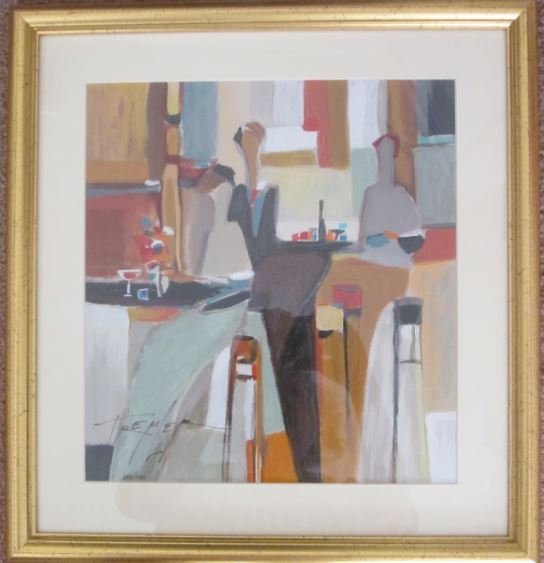 Yuri Tremler"Ambiguity.Image;11.5"X12.5". Custom Frame": Renee Steger-Simpson"Image: 24" x 18" plus border......Must Have This One was inspired by a commission from a lady who wanted to purchase a painting that had just sold. I was working on several new im
