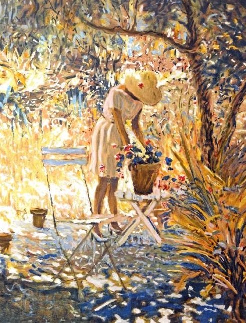 Claude Fossoux'Summer Days"  Pencil Signed &Numbered (1 of 1)