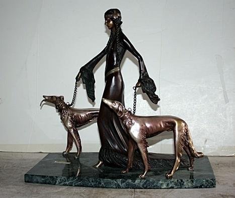 Aristocrat - Bronze Sculpture by Dr Otto Poertzel (1 of 1)