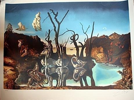Exquisite Dali Hand Signed Litho Very Low Number / 90 (1 of 1)