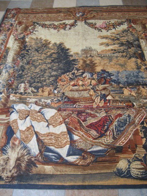 RON WOOD COLL ( ROLLING STONES ) OLD TAPESTRY 19TH (1 of 3)