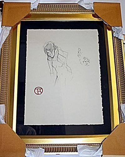 Toulouse Lautrec Original Pencil on Paper Unknown Title (1 of 1)
