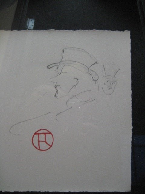 Henri de Toulouse Lautrec Original Pencil on Paper 19th (1 of 1)
