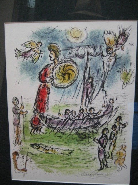 Marc Chagall Signed From The Odyssey Suite (1 of 1)
