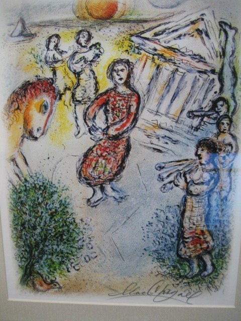 Marc Chagall Signed From The Odyssey Suite (1 of 1)