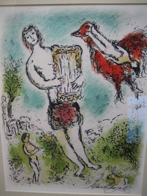 Marc Chagall Signed From The Odyssey Suite (1 of 1)