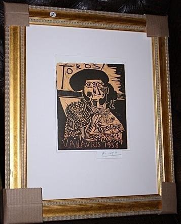 Amazing Signed By P Picasso Original (1 of 2)