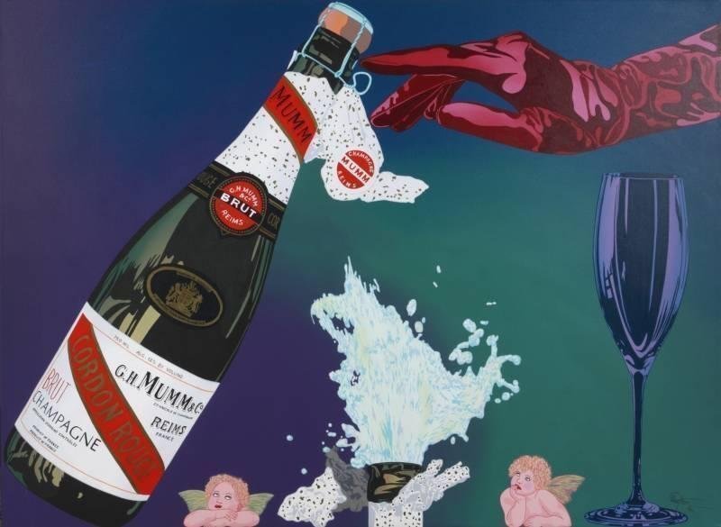 FROM RON WOOD COLL (STONES) STUNNING CLAYTON LEFEVRE (1 of 1)