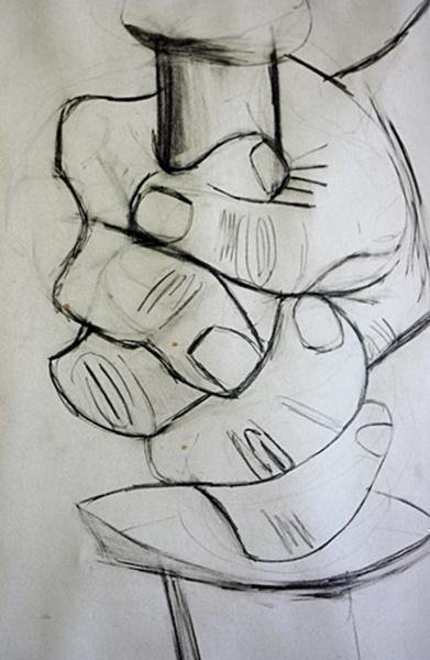 Pablo Picasso Offset -1st.Mai.37 Study # 2 Guernica COA (1 of 3)