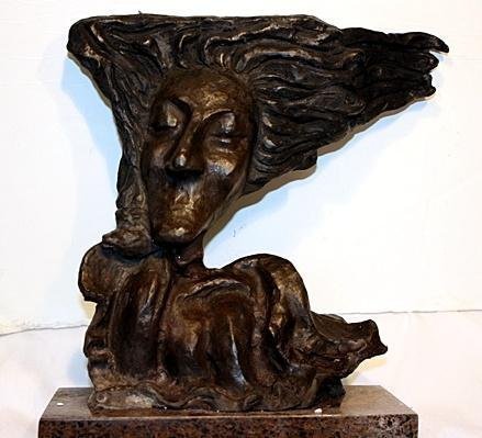 S Dali Magnificent Original Bronze - The Dream (1 of 3)