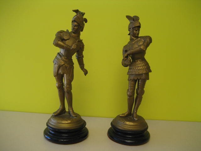 RON WOOD COLL ( ROLLING STONES ) PAIR MERCURY FIGURES (1 of 1)