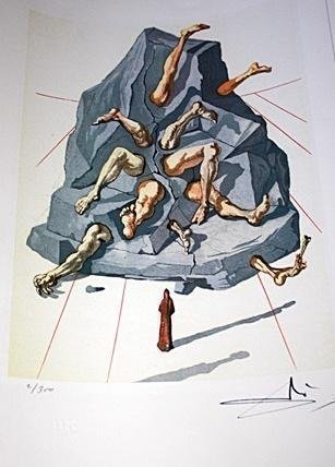 Exquisite Dali Handsigned and Numbered Lithograph (1 of 1)