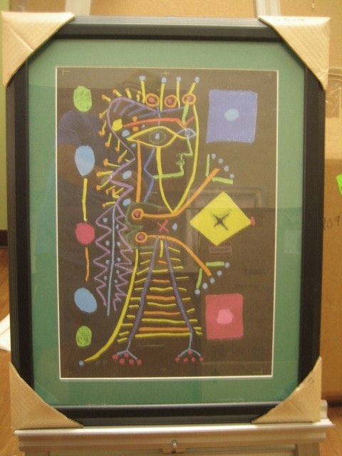P Picasso Original Signed Jacqueline Black AP- COA (1 of 3)