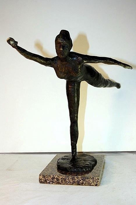 E Degas Original Limited Edition Bronze - Ballet Dancer (1 of 2)