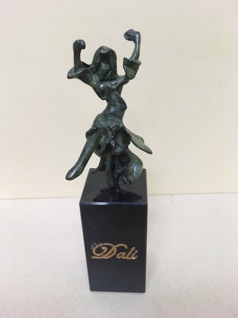 EXTREMELY RARE S DALI BRONZE ( CARMEN LA GITANE ) (1 of 6)