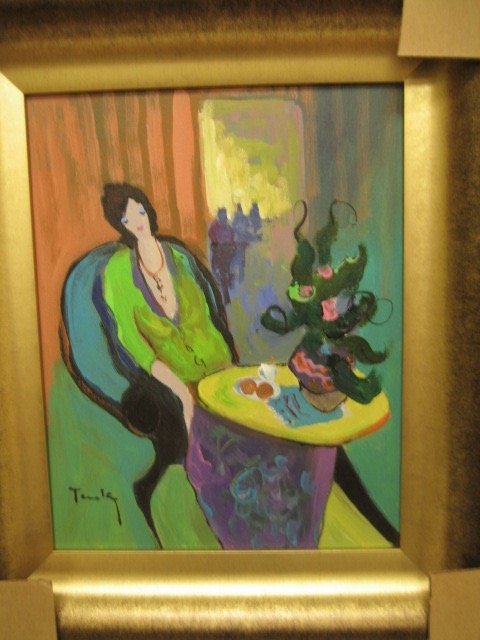 Exquisite Original I Tarkay oil on canvas (Well Framed (1 of 2)