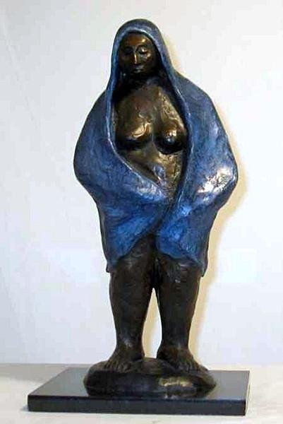 Zuniga Original Limited Edition Bronze - Stand up Lady (1 of 1)