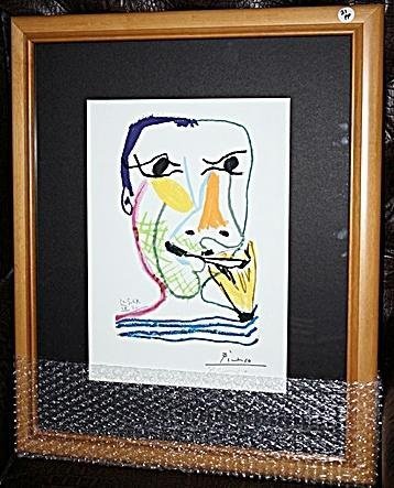 Picasso Original Litho signed - Le Gout du Bonheur Coll (1 of 3)