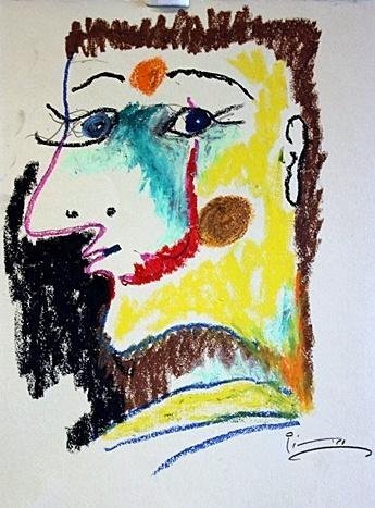 Picasso Original Litho signed - Le Gout du Bonheur Coll (1 of 2)