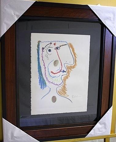 Picasso Original Litho signed - Le Gout du Bonheur Coll (1 of 1)