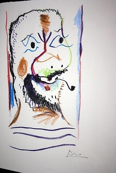 Picasso Original Litho signed - Le Gout du Bonheur Coll (1 of 3)