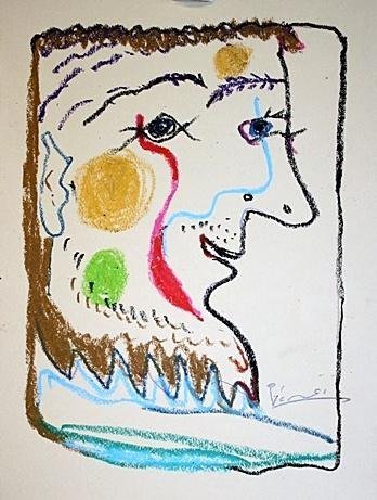 Picasso Original Litho signed - Le Gout du Bonheur Coll (1 of 2)
