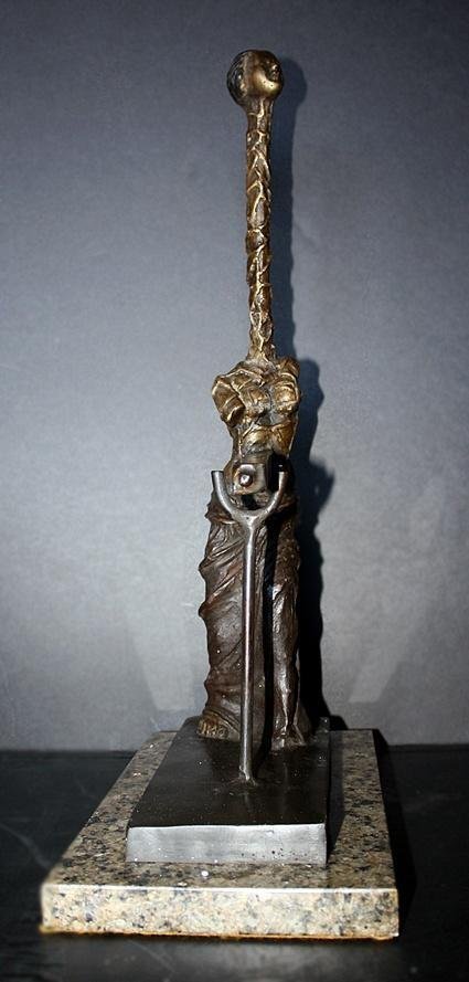 Dali Original Signed Bronze Female Giraffe with Drawer (1 of 3)