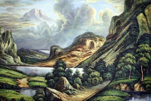 Out standing Oil On Canvas Signed Gunter Germany School (1 of 2)