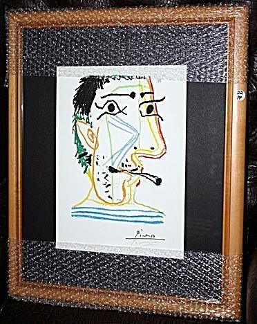 Picasso Original Litho signed - Le Gout du Bonheur Coll (1 of 3)