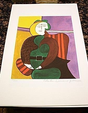 Picasso Signed & Numbered Lithograph - Red Armchair (1 of 1)