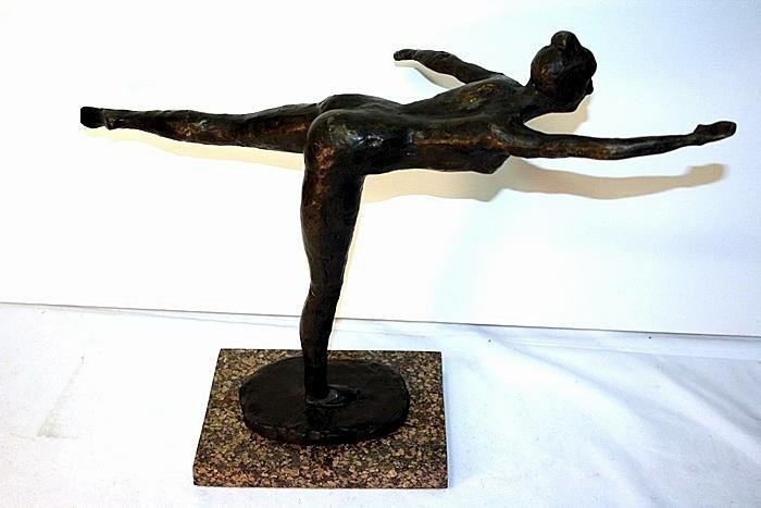 E Degas Original Limited Edition Bronze - Ballet Dancer (1 of 2)