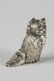 FABERGE - silver cat figurine - 2
