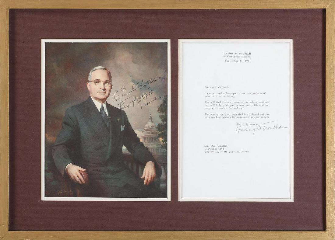 U.S. President Harry S. Truman signatures (1 of 6)