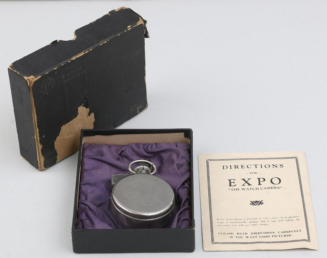 Expo Watch Camera stylized as pocket watch (1 of 9)