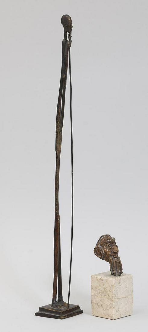 Group of (2) bronze items (1 of 7)