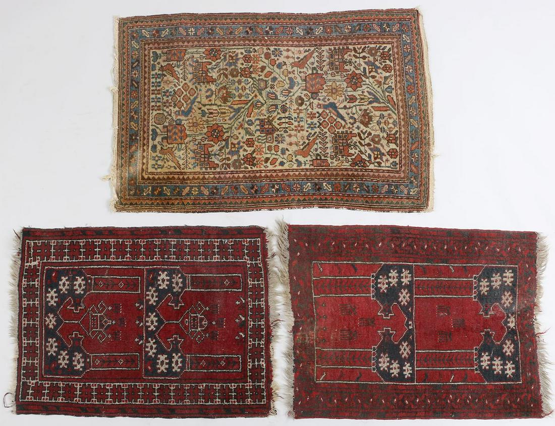 Group of (3) small oriental rugs (1 of 13)